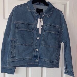 Sanctuary Women's Classic Blue Jean Jacket